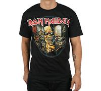 Collectors Mine - Camiseta de Iron Maiden con cuello redondo de manga corta para hombre, Negro, 50 (L)