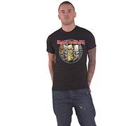 Collectors Mine - Camiseta de Iron Maiden con cuello redondo de manga corta para hombre, Negro, 50 (L)