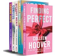 Colleen Hoover 5 Books Collection Set (Finding Perfect, Confess, Losing Hope, Without Merit and Heart Bones)