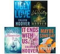 Colleen Hoover Collection 5 Books Set (Verity, November 9, Maybe Someday, Ugly Love, It Ends with Us)