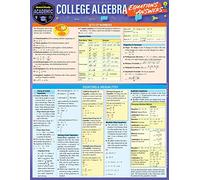 College Algebra Equations & Answers: A Quickstudy Laminated Reference Guide (Quickstudy Reference Guide)