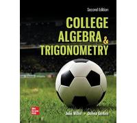 College Algebra & Trigonometry