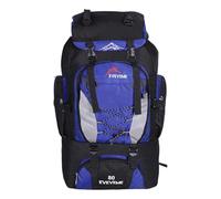College Campus Schoolbag Mochila Niños Exterior Mochila Deportiva Mochila Deportiva 80 litros Nylon Viaje Mochila de Senderismo Unisex Ligero Ciclismo Camping Mochila de ocio, azul, 80, Mochilas sling
