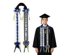 College Grad Lei, Celebration Money Necklace, Graduation Ceremony Wearable Lei with Festive Style Build, Decorative Gift For Graduates, Party Accessory For School Ceremony and Home Display Use