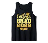 College Graduate Class of 2026 Grad Graduation Seniors Camiseta sin Mangas