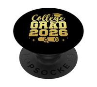 College Graduate Class of 2026 Grad Graduation Seniors PopSockets PopGrip Adhesivo
