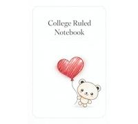 College Ruled Composition Notebook - Cute Teddy Bear Cover