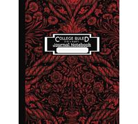 College Ruled Journal Notebook: For Home, College, School, Office & Work | Slay Gothic Matte Cover | Great For A Student, Teacher, Tradesman Or Personal Use | 7.5" x 9.25" | 110 Pages With Date Line