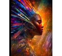 College-Ruled Notebook _ 150 Stylized Pages _ SOULFUL STARBURST VIBES - By: Sage Holloway: Ignite The Inner Light _ 8.5" x 11" Page Size