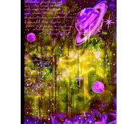 College-Ruled Notebook _ 150 Stylized Pages _ STARBORN STATION - By: Sage Holloway: Stand and Command _ 8.5" x 11" Page Size