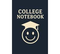 College Ruled Notebook - Minimalist & Stylish Cover | 120 Lined Pages | Large Format 6”x 9”