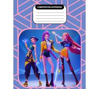 College Ruled Notebook | Size 7.5 x 9.25 inches | For Kids, Teens, and Adults Who Love K-Pop, Journaling, and Creative Writing