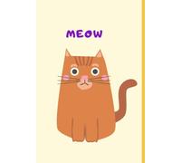 College Ruled Notebook with Cute Cat in a House Cover - 73 Pages Narrow Lined Journal for School, Work & Journaling, Soft Matte Cover, Includes Bonus Coloring Pages inside, Perfect Gift for Cat Lovers