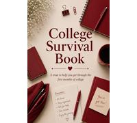 College Survival Book (Red Theme): Add Gift Cards or Cash! A Creative Graduation Gift Filled with Treats to Help and Support Your New College Students (Scroll down to see the inside of the book).