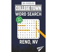 College Town Word Search - Reno, Nevada Edition: Word Searches Inspired by Reno, Nevada; Landmarks, Food, Sports, and College Traditions (MWC Word Search)