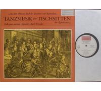Collegium aureum / Sprecher: Karl Wesseler - TANZMUSIK & TISCHSITTEN der Renaissance / Aus dem Prinzen-Buch des Erasmus von Rotterdam vorgetragen und kommentiert von Karl Wesseler / Es spielen Mitglieder des Collegium aureum / Bildhülle / HARMONIE DER WELT # HW 30157 L / Deutsche Pressung / 12" Vinyl Langspiel Schallplatte