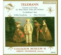 Collegium Musicum 90 , Simon Standage - Telemann: Concertos & Overtures