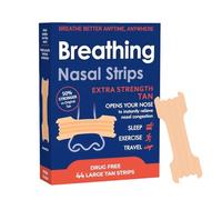 Collenatsy 44 parches nasales extra fuertes para noches tranquilas, eficaz para evitar ronquidos y solución antirronquidos, tiras de nariz premium para una mejor respiración durante el deporte y el