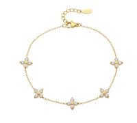 Collenatsy Pulsera De CorazóN Para Mujer - Pulsera De La Amistad Ajustable Con Capas De Acero De Titanio - Idea De Regalo RomáNtica Para Mujeres Y NiñAs