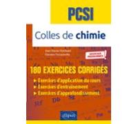 Colles De Chimie - Pcsi - Nouveaux Programmes (ebook)