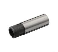 Collet - Adaptador 65# de acero al manganeso HRC62 para fresadora CNC grabado, manguito reductor de 1/2" a 1/8" 1/4" 6 mm a 3,175 mm, plata/negro (1/2 a 1/8 pulgadas)