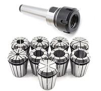 Collet chuck MK3 M12 ER32 + ER32 set 9 piezas, pinzas 2-20mm para fresas