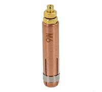Collet de cobre para antorcha de soldadura de perno CD de descarga de condensador M3 M5 M6 M8, pieza de repuesto de portabrocas de 43 mm de longitud para consumibles de máquina de soldadura de pernos