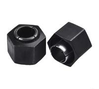 Collet de enrutador de 12 mm y 12 7 mm compatible con DW6212 DW616 DW618 DW621K DW616M para un mejor rendimiento de enrutamiento