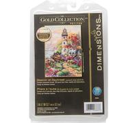 Collezione Gold Petite Beacon all'alba contato Cross Stit-5 "X 7"