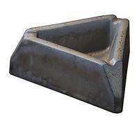 Collic Cenicero de Cerámica, Cenicero Triángulo, Disparado a 1300, Cuerpo Profundo, Soporte de Cigarrillo De, Impermeable Y Duradero, No Resistente, Resistente a la Corrosión