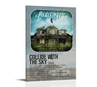 Collide with the Sky (álbum de perforar el velo) moderno ultra transparente para decoración de pared, pósteres decorativos, exquisita decoración artística adecuada para oficina, sala de estar y