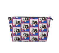 Collie_Barbudo, Bolsa de artículos de tocador Bolsa de Maquillaje Bolsa de cosméticos Bolsa de artículos de tocador de Viaje portátil