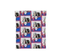 Collie_Barbudo, Squeeze Top Wallet Bolsa de Almacenamiento para Mujer Monedero pequeño Bolsa de Cambio