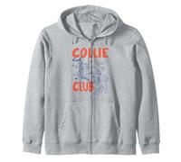 Collie Dad Club Border Collie Dog Owner Dog Dad Fathers Day Sudadera con Capucha