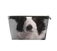 Collie fronterizo, Bolsa de Maquillaje Bolsa de cosméticos Bolsa de artículos de tocador de Viaje portátil Bolsa de artículos de tocador