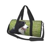 Collie fronterizo, Bolsa de Viaje de Gran Capacidad, Bolso Redondo, Bolsa de Viaje Deportiva, Bolsa de Mano, Bolsa de Fitness