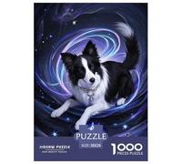 Collie fronterizoJigsaw Puzzles for Adults 1000 Pieces Age 12+ for Adults Challenge HighDifficulty Beautiful Decoration for Aduits Kids38x26cm/1000pcs