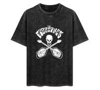 Collie The Fuzztones Men's Printed Men Black Graphic tee T-Shirt Black XXL