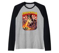 Colliezilla - Perro Pastor Papá Perro Mamá Agilidad Perro Camiseta Manga Raglan