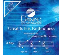 Collingsworth Family - Great Is His Faithfulness [Accompaniment/Performance Track]