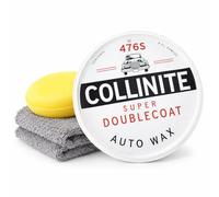 Collinite Super Double Coat 476s - Kit de cera para coche de 9 onzas **Viene completo con aplicador y paño de pulido**