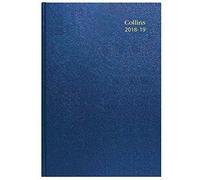 Collins 40M-Blu - Agenda semanal para escritorio (A4, año 2018/19)
