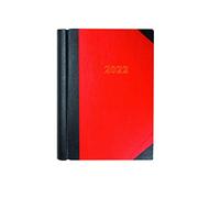 Collins Agenda 2022 - Escritorio (A4, 2 páginas), color rojo