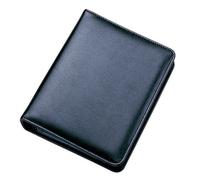 Collins Carpeta de Anillas para Tarjetas de Visita, Color Negro