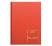 Collins Cathedral Analysis Book 69/14.1 - Libro de registro para iglesias, (96 páginas, tapa dura, 21.2 x 30.2 x 1.2 cm), color naranja