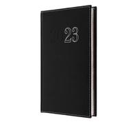 Collins Chelsea Slim Week To View 2023 Agenda - Negro (ND73.99-23) - Planificador de negocios completo, agenda y organizador de revistas