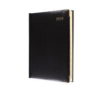 Collins - Clásico - Agenda anual compacta de 12 meses 2026, día a página con citas, agenda A5, color negro (1250V.99-26)