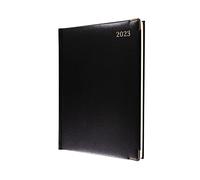 Collins Classic Compact Semana a Vista con Citas Agenda 2023 - Negro (1270V.99-23) - Agenda de negocios completo, Agenda y Organizador de revistas