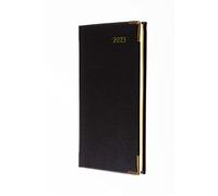 Collins Classic Slimchart Semana a Vista con Citas Agenda 2023 - Negro (CAPV.99-23) - Planificador completo de negocios, agenda y organizador de revistas