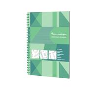 Collins Colplan - Agenda semanal 2025 A4, color verde (62-25), planificador semanal con espiral y páginas de notas